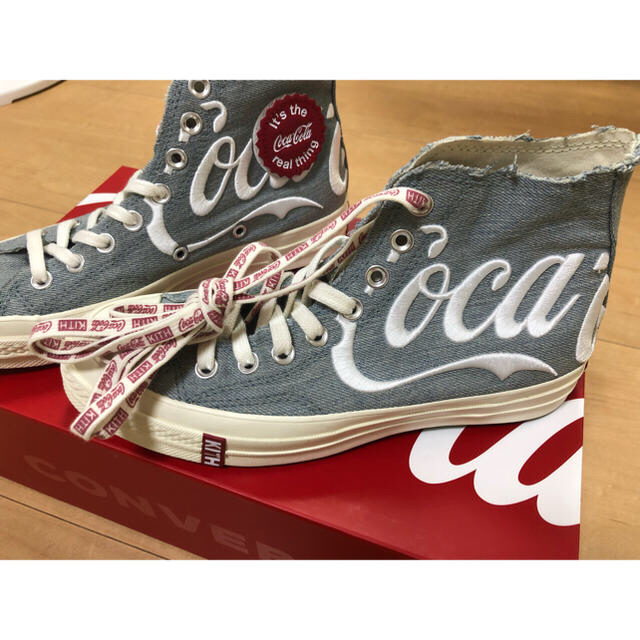 CONVERSE(コンバース)のKITH COCA-COLA CT70 Denim 25cm メンズの靴/シューズ(スニーカー)の商品写真