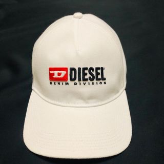 ディーゼル(DIESEL)のDIESEL ディーゼル 帽子 キャップ 白 野球帽 ストリート ユニセックス(キャップ)