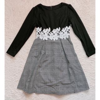 トッコ(tocco)のron様専用👗グレンチェックワンピ(ミニワンピース)