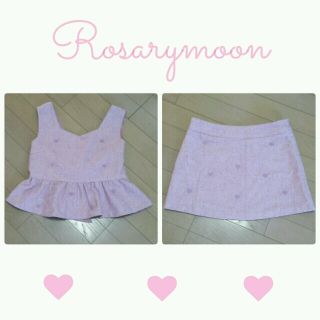 ハニーサロン(Honey Salon)の♡Rosarymoon♡セットアップ(ミニワンピース)