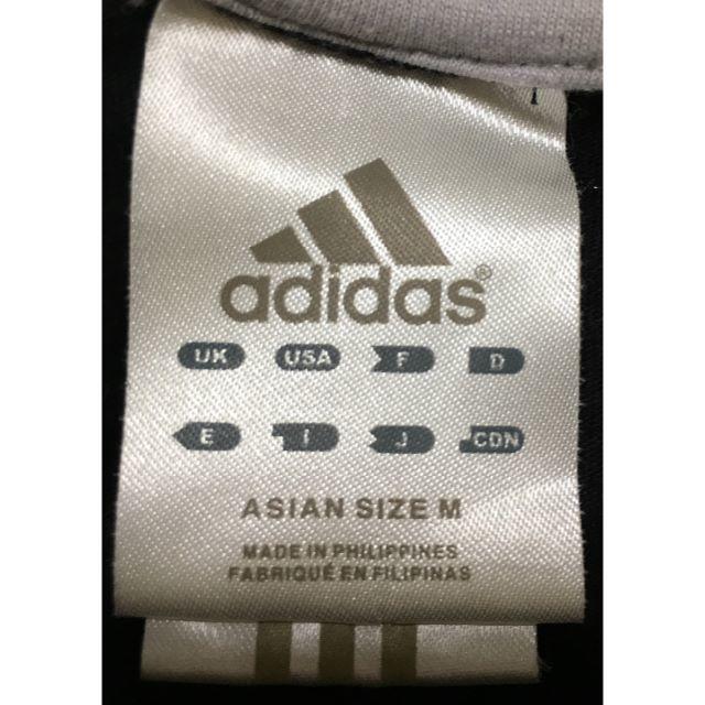 adidas(アディダス)のadidas　Ｔシャツ ブラック　サイズM メンズのトップス(Tシャツ/カットソー(半袖/袖なし))の商品写真