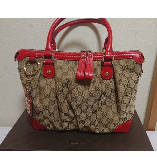 グッチ(Gucci)の週末値下！GUCCI  2way  トートバック(トートバッグ)