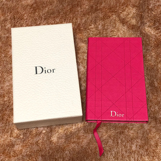 クリスチャンディオール(Christian Dior)のディオールノート  ピンク(ノート/メモ帳/ふせん)