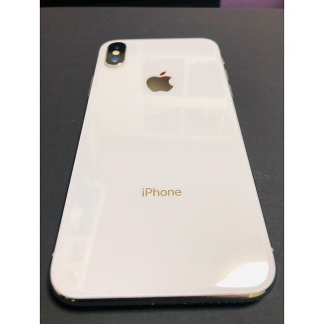 【激安セール】 X iPhone - iPhone Silver simフリー docomo GB 256 スマートフォン本体