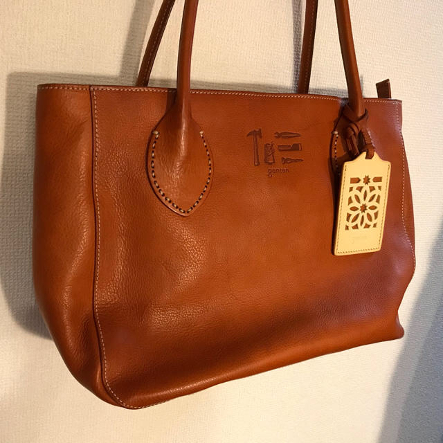 genten - 【新品・未使用】gentenレザートートバッグ・インナーバッグ