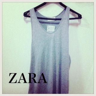 ザラ(ZARA)のZARA♡ロングタンク(タンクトップ)