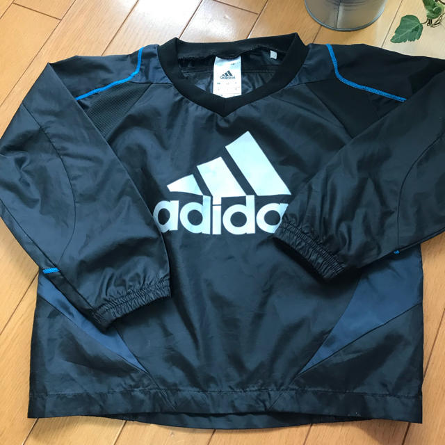 adidas(アディダス)のnazu♪様 アディダス ウインドブレーカー キッズ 100 キッズ/ベビー/マタニティのキッズ服男の子用(90cm~)(ジャケット/上着)の商品写真