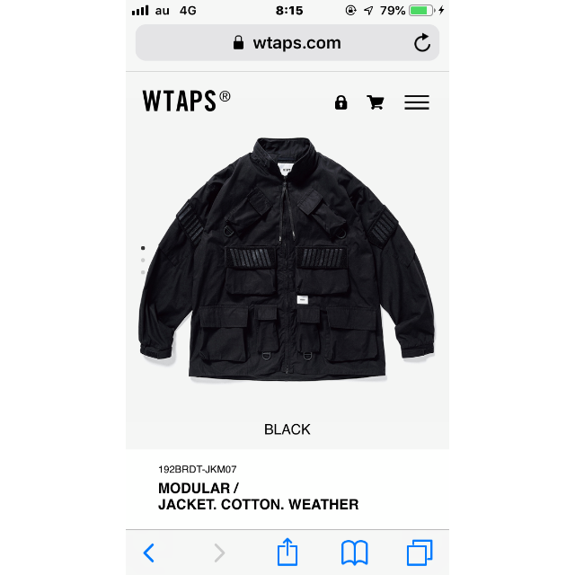 wtaps１９aw MODULAR