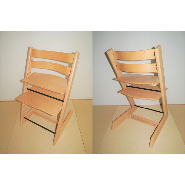 Stokke(ストッケ)のStokke ストッケ トリップトラップ本体 ナチュラル キッズ/ベビー/マタニティの寝具/家具(その他)の商品写真