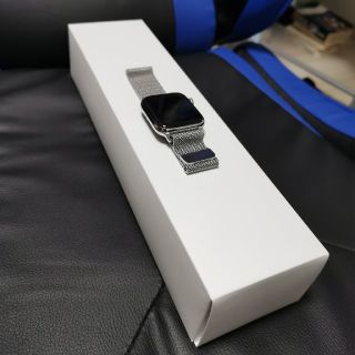 アップルウォッチ(Apple Watch)の【大幅値下げ】Apple Watch series4 silver 44mm(腕時計(デジタル))