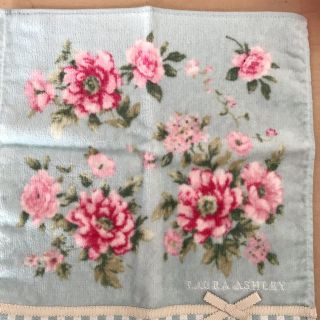 ローラアシュレイ(LAURA ASHLEY)のタオルハンカチ♡ローラアシュレイタオルハンカチ新品(ハンカチ)