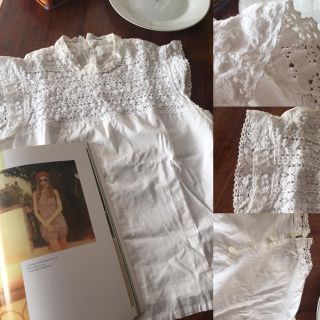 ガニーサックス(GUNNE SAX)のイギリス買い付け vintage クラシックな ナチュラル カットソー(シャツ/ブラウス(半袖/袖なし))