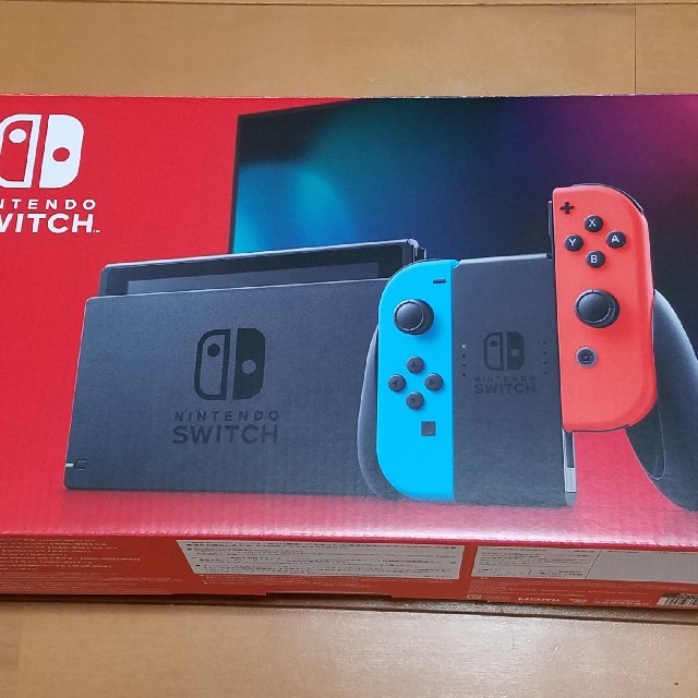 Nintendo Switch - 新型3台　新品未開封品　NintendoSwitchネオンブルー