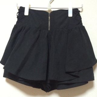 ナイスクラップ(NICE CLAUP)のBlack パンツ(ショートパンツ)