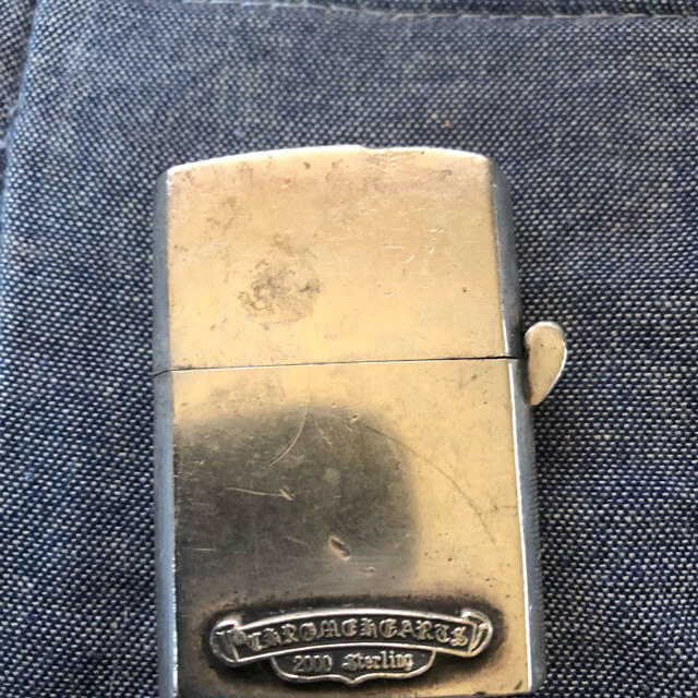 Chrome Hearts(クロムハーツ)のシルバー925 zippo ジッポー NYC メンズのファッション小物(タバコグッズ)の商品写真