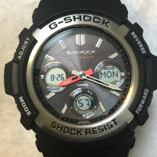 ジーショック(G-SHOCK)のCASIO G-SHOCK AWG 超美品 タフソーラーマルチBAND早い者勝ち(腕時計(アナログ))