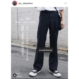 ラングラー(Wrangler)の【新品】Wrangler ランチャー ドレスジーンズ スラックス 30 スタプレ(スラックス)