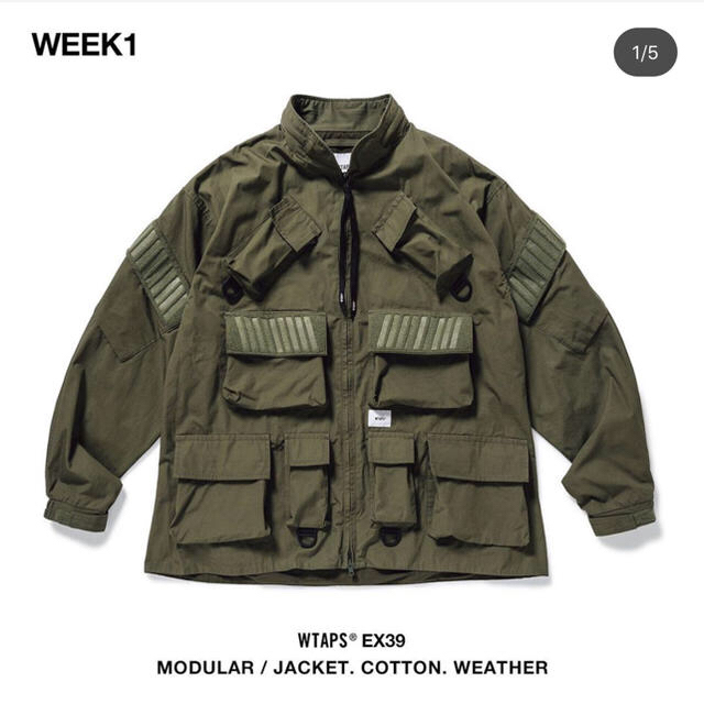 WTAPS MODULAR / JACKET. COTTON. WEATHER