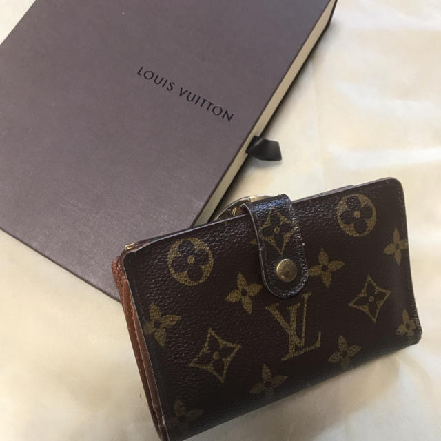 LOUIS VUITTON(ルイヴィトン)のルイヴィトン 2つ折り 財布 がま口 モノグラム レディースのファッション小物(財布)の商品写真
