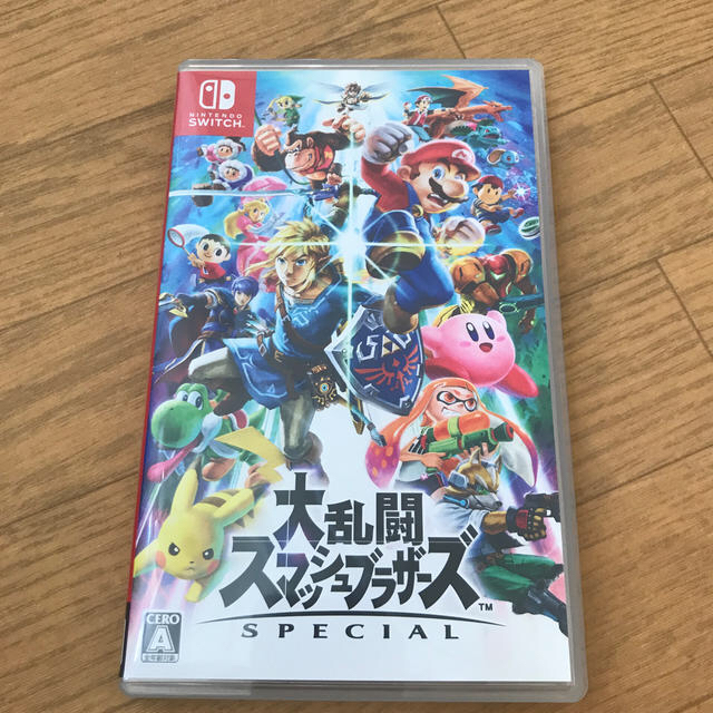 Nintendo Switch(ニンテンドースイッチ)の大乱闘スマッシュブラザーズ SPECIAL エンタメ/ホビーのゲームソフト/ゲーム機本体(家庭用ゲームソフト)の商品写真