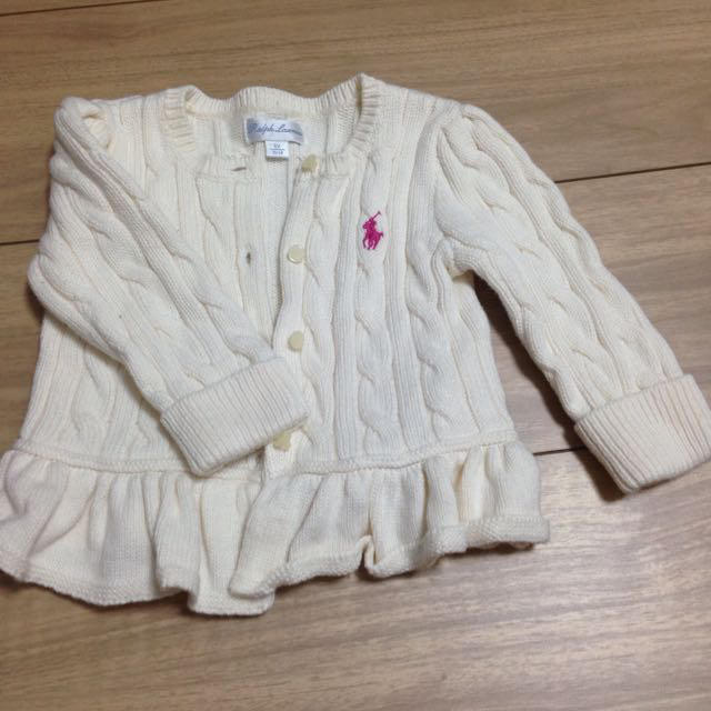 Ralph Lauren(ラルフローレン)のラルフローレン★ニット9M キッズ/ベビー/マタニティのベビー服(~85cm)(ニット/セーター)の商品写真