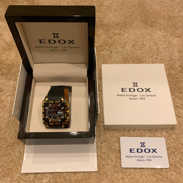 EDOX(エドックス)のメントス様専用  EDOX  クラスロイヤル クロノグラフ メンズの時計(腕時計(アナログ))の商品写真