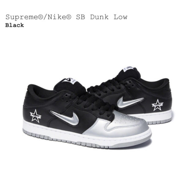 Supreme NIKE SB DUNK LOW US10