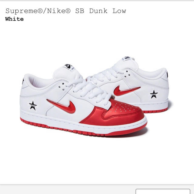 メンズSupreme Nike dunk