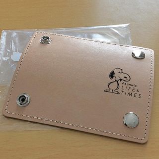 スヌーピー(SNOOPY)の西宮阪急限定 ☆  LIFE&TIMES レザーハンドルカバー  2枚セット(その他)