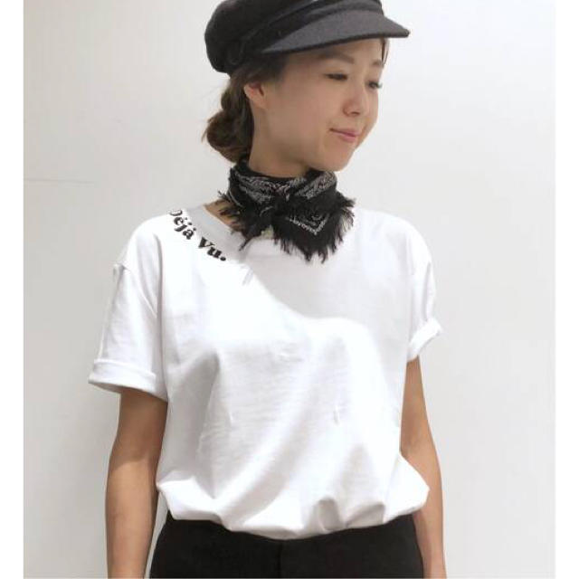 L'Appartement DEUXIEME CLASSE(アパルトモンドゥーズィエムクラス)のタグ付き新品★アパルトモン★Les Petits Basics Tee ブラック レディースのトップス(Tシャツ(半袖/袖なし))の商品写真