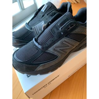 エンジニアードガーメンツ(Engineered Garments)のEngineered Garments NB M990v5 black us8(スニーカー)