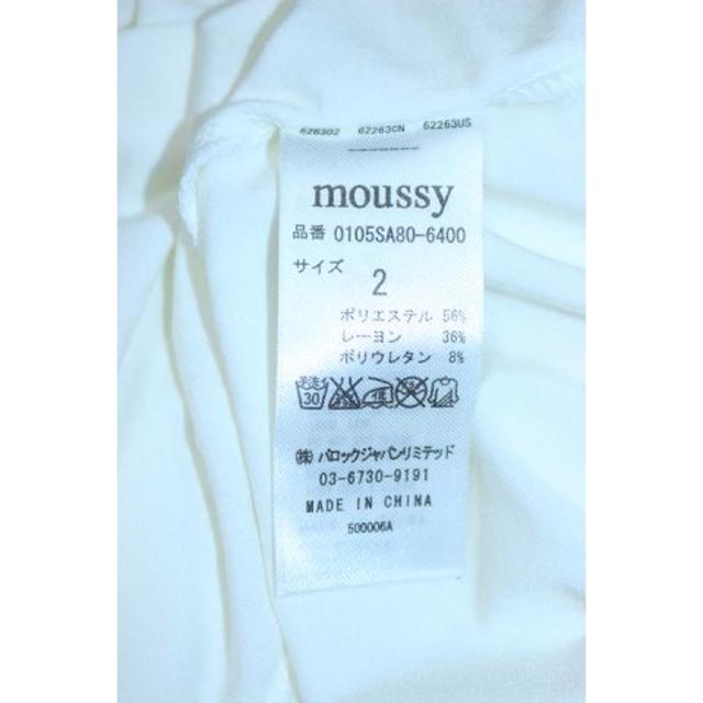 moussy(マウジー)の【美品】MOUSSY マウジー 半袖 Tシャツ カットソー 2 レディースのトップス(Tシャツ(半袖/袖なし))の商品写真