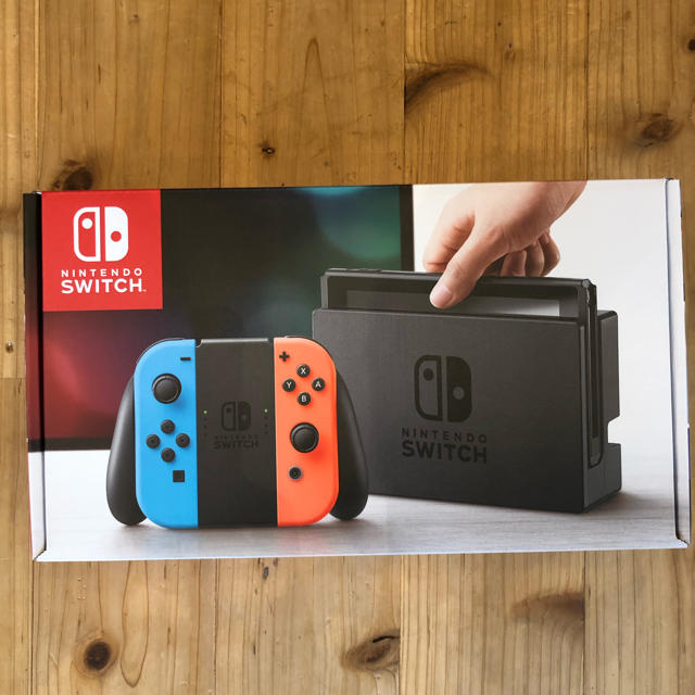 任天堂スイッチ 本体 青×赤 3000円クーポン付