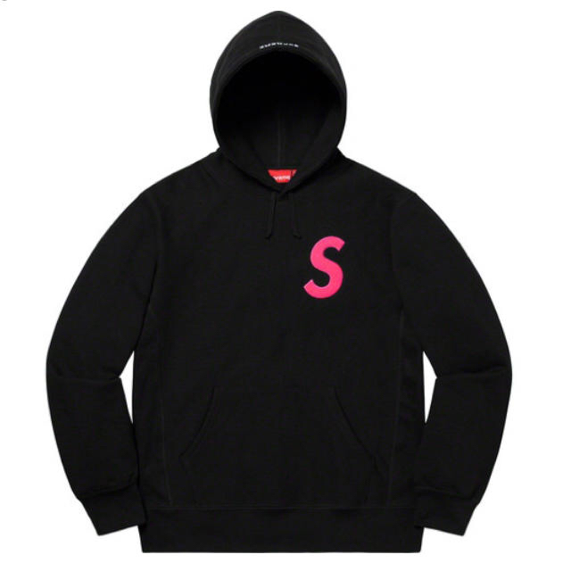 Supreme(シュプリーム)のsupreme S Logo Hooded Sweatshirt Black S メンズのトップス(パーカー)の商品写真