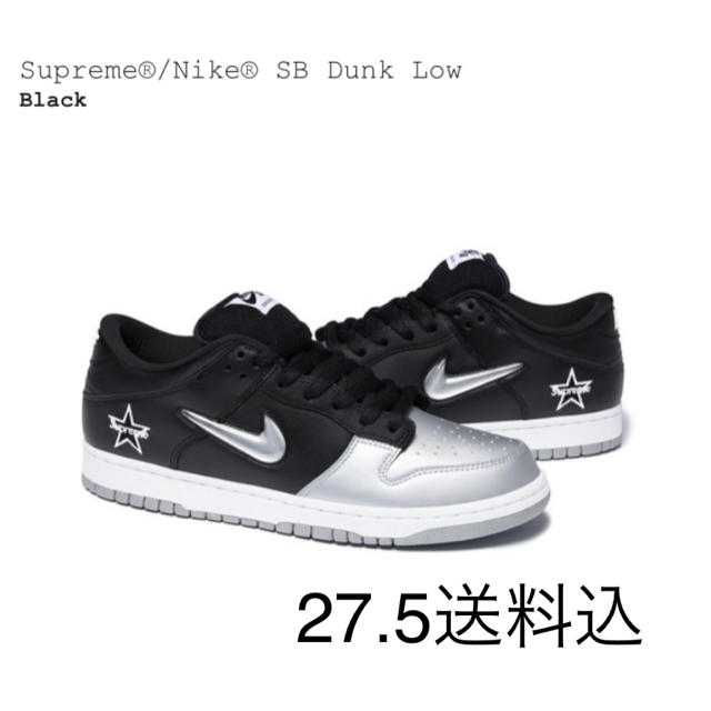 supreme nike dunk 19aw