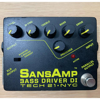 SANSAMP BASS DRIVER DI(ベースエフェクター)