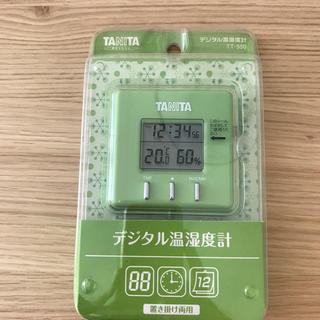 タニタ(TANITA)のデジタル温湿度計 タニタ TT550(置時計)