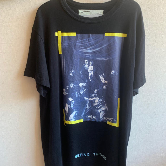 off-white CARAVAGGIO tシャツ