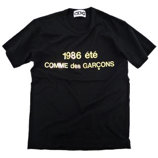 コムデギャルソン(COMME des GARCONS)のGOLD LOGO 1986 été COMME des GARCONS T(Tシャツ/カットソー(半袖/袖なし))