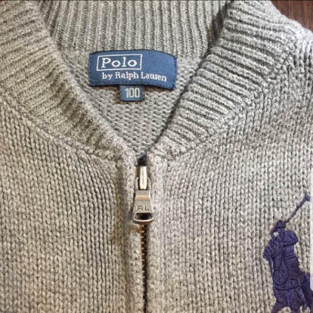 POLO RALPH LAUREN(ポロラルフローレン)のラルフローレン パーカー 100サイズ キッズ/ベビー/マタニティのキッズ服男の子用(90cm~)(カーディガン)の商品写真