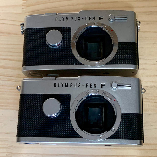 OLYMPUS(オリンパス)のolympus pen ft 2台 スマホ/家電/カメラのカメラ(フィルムカメラ)の商品写真