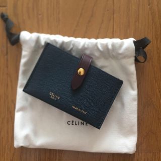 セリーヌ(celine)の【ナナ様専用】旧ロゴ アコーディオンカードケース(名刺入れ/定期入れ)