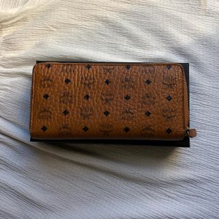 エムシーエム(MCM)の【美品・50％off】MCM 長財布 モノグラム ジップアラウンドウォレット(長財布)