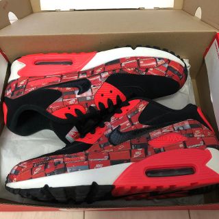 ナイキ(NIKE)のnike air max 90 prnt 27.5(スニーカー)