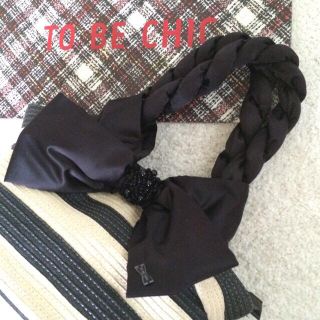 トゥービーシック(TO BE CHIC)のTO BE CHIC♡リボンバッグ(ハンドバッグ)