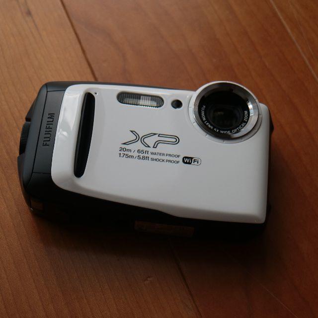 FUJIFILM 防水カメラ XP130 ホワイト FX-XP130WH