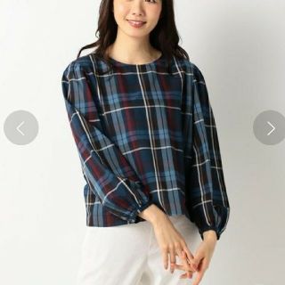 ニジュウサンク(23区)の☆ノース様専用☆ 23区ALBIATE ローンプラッド ブラウス 38サイズ(シャツ/ブラウス(長袖/七分))