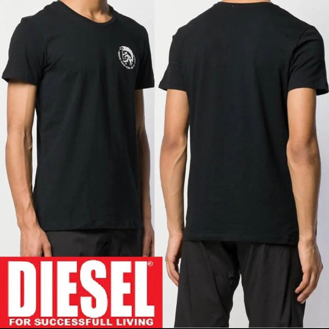 DIESEL(ディーゼル)の新品 DIESEL ブレイブマン ロゴTシャツ Sサイズ メンズのトップス(Tシャツ/カットソー(半袖/袖なし))の商品写真