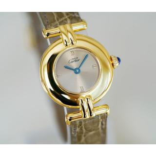 カルティエ(Cartier)の美品 カルティエ マスト コリゼ ブラウン Cartier(腕時計)
