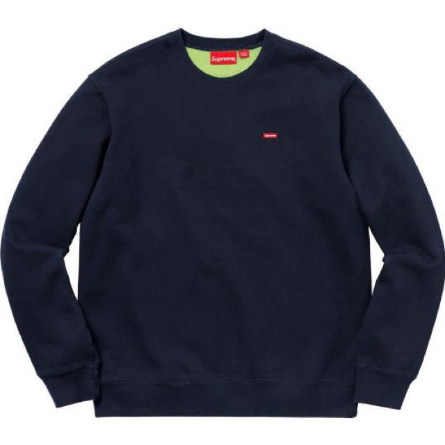 supreme 18ss contrast crewneck